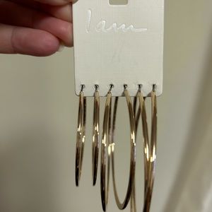 New 3 sets of earrings